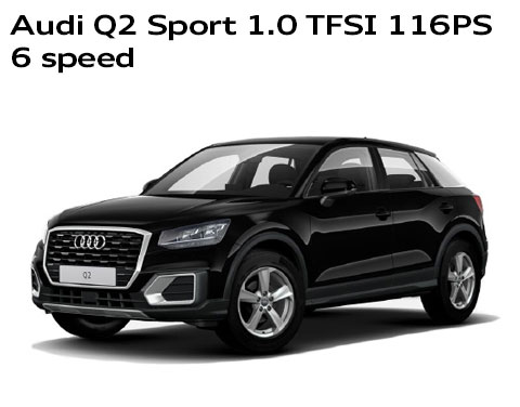 Q2 Sport 1.0 TFSI 116 PS 6-Speed manual