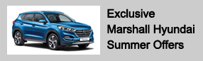 Exclusive Marshall Hyundai Summer Offers