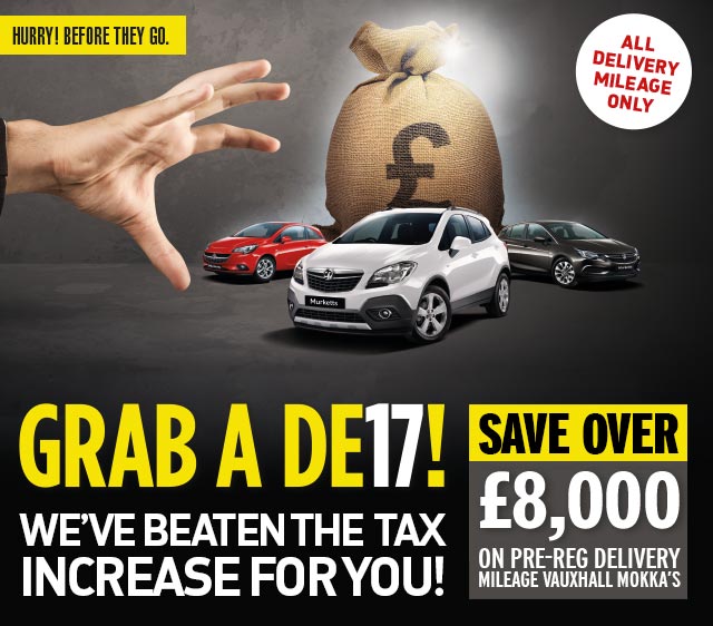 GRAB A DE17! WE'VE BEATEN THE TAX INCREASE FOR YOU!