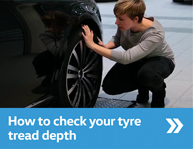 How to check yoru tyre thread depth